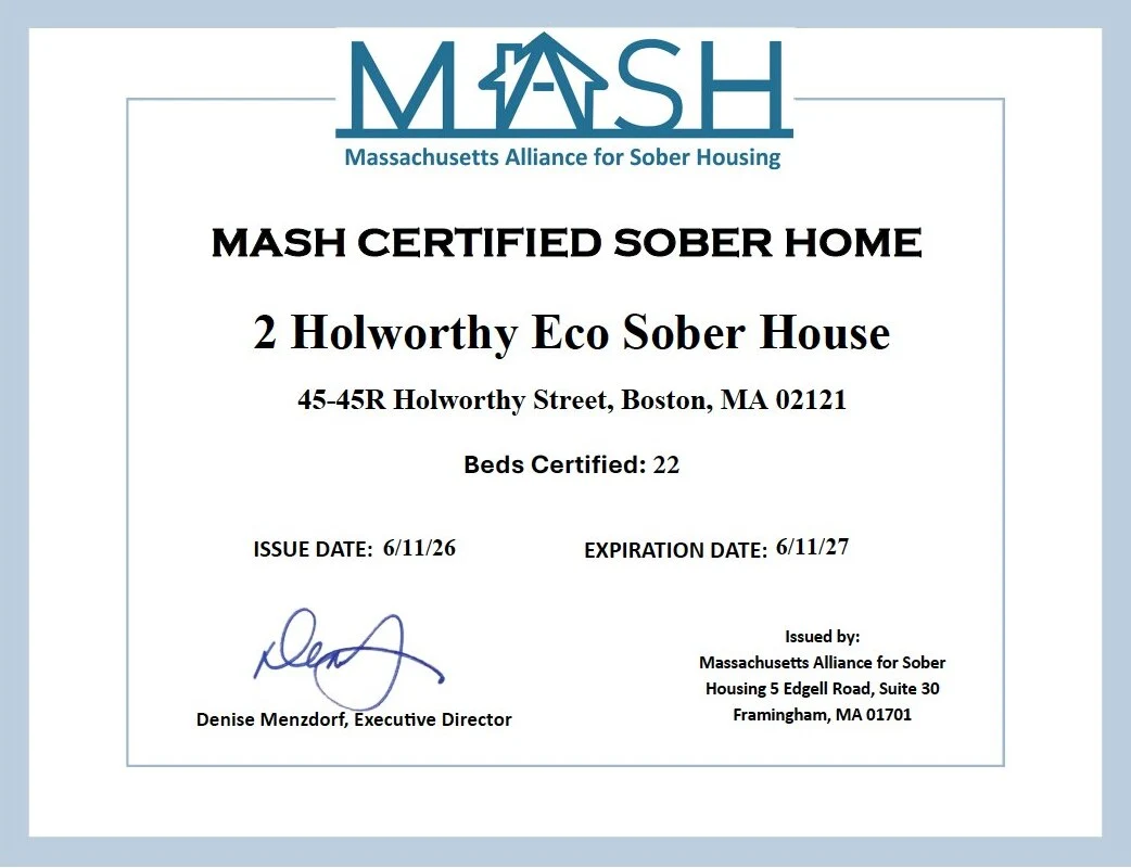 Sober houses in Roxbury, MA
