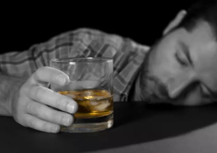 alcohol brain fog