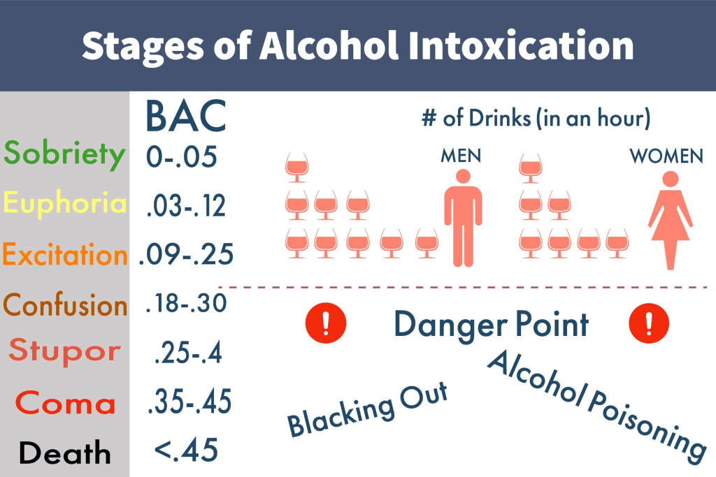 Stages Of Alcohol Intoxication Alcohol Toxicity Treatment Eco Sober